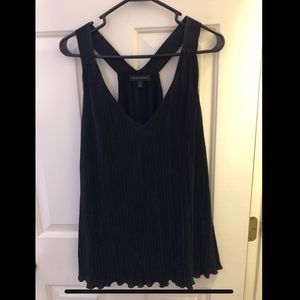 Banana Republic accordion cami blouse xl